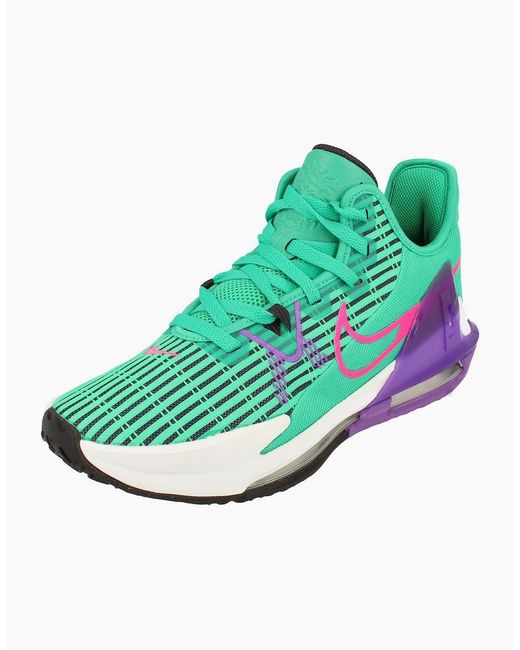Nike Green Lebron Witness Vi Basketball Trainers Cz4052 300 for men