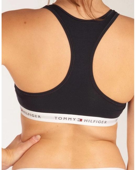 Tommy Hilfiger Blue Tommy Icons Unlined Bralette