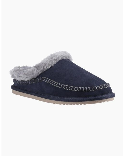Hush Puppies Blue Atticus Slipper for men