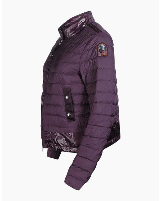 Parajumpers Purple Seika Down Bomber Jacket