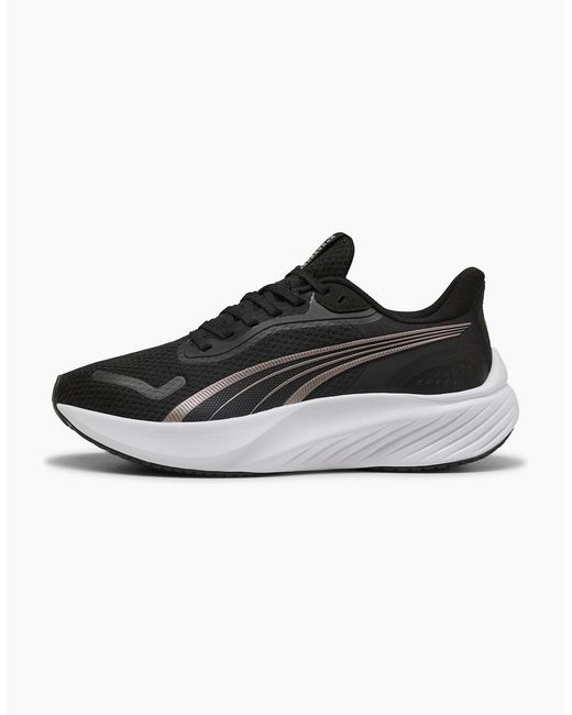 PUMA Black Pounce Lite Running Shoes