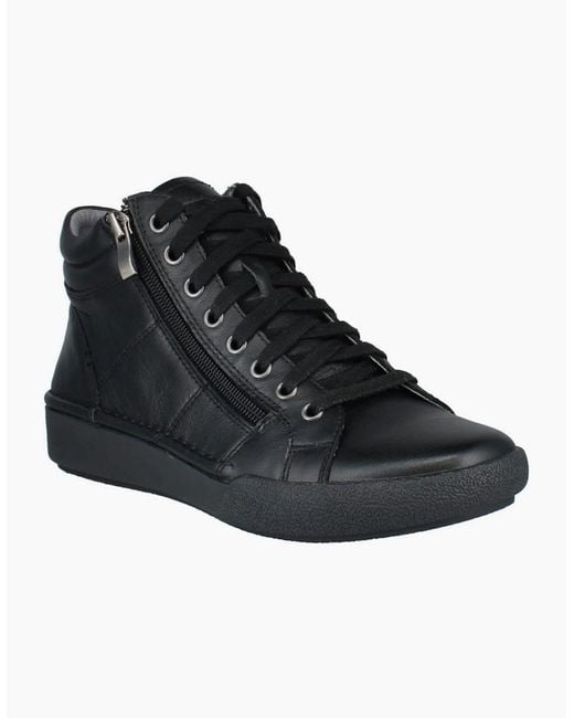 Josef Seibel Black Claire 11 Ankle Boots