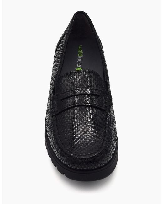 Waldläufer Black Hegli 549002 Casual Shoe