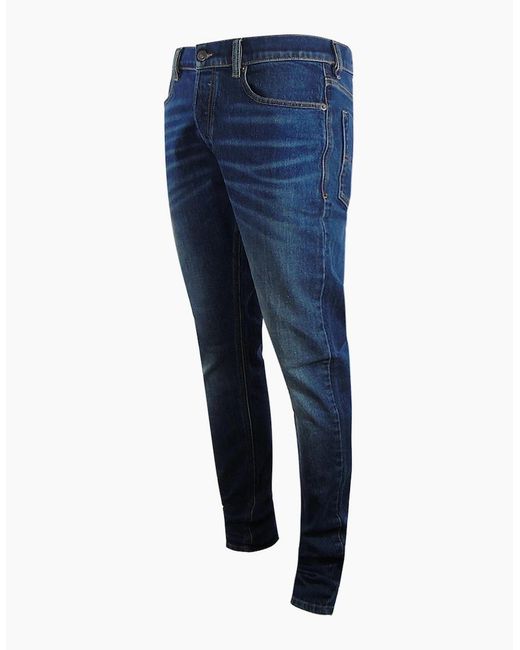 DIESEL Blue Tepphar-X Dark Jeans for men