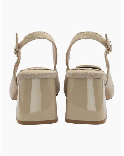 Lotus Metallic Josefa Heeled Sandals
