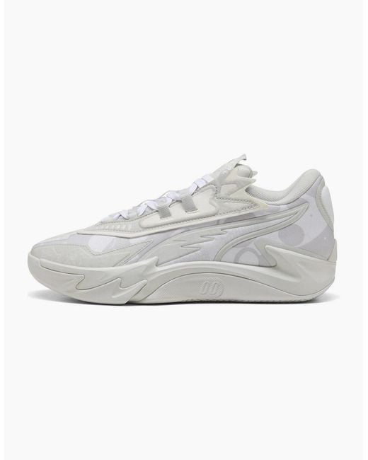 PUMA Gray Scoot Zeros Ii Basketball Trainers for men