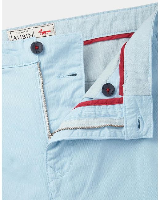 aubi Blue Witham Stretch Chino for men
