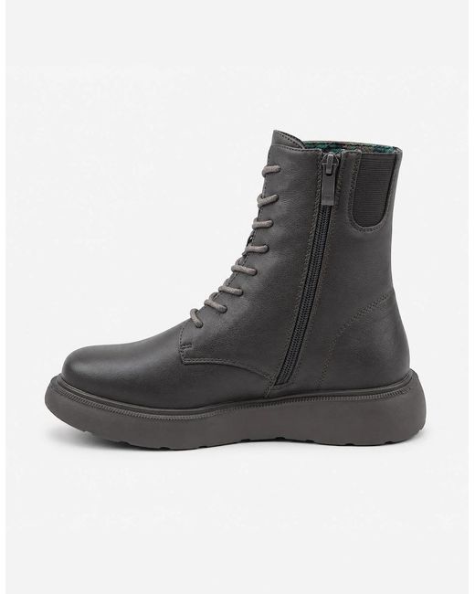 Heavenly Feet Black Fern Ankle Boots