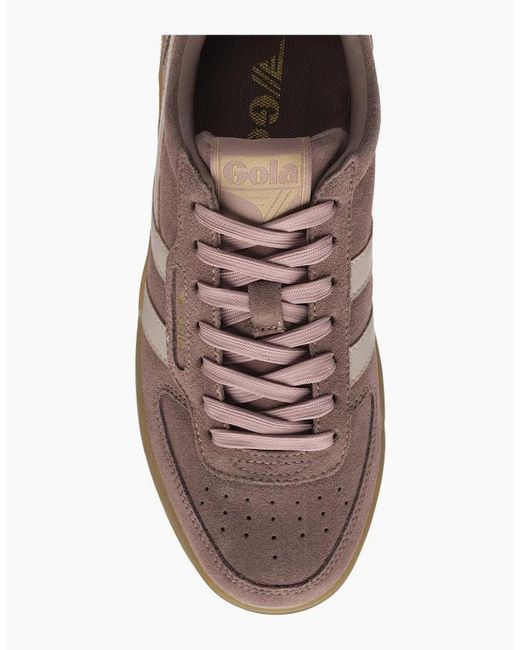 Gola Brown Hawk Suede 86 Trainers