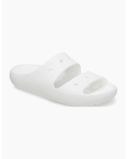 CROCSTM White Classic Sandal Slides