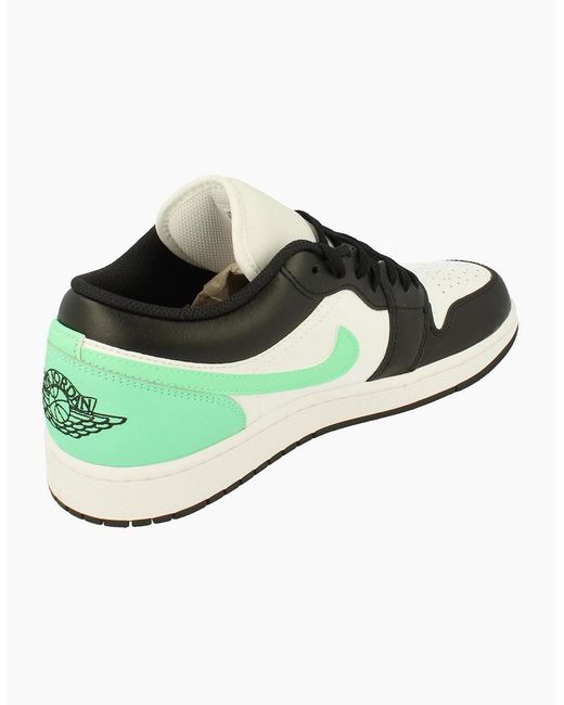 Nike White Air Jordan 1 Low Trainers 553558 131 for men