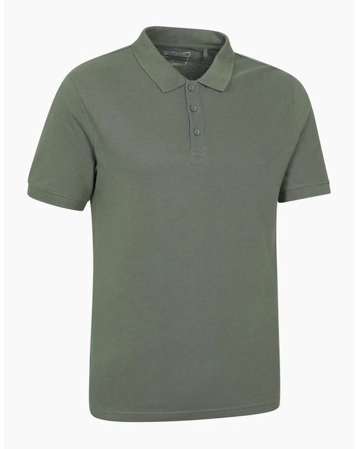 Mountain Warehouse Green Lakeside Ii Polo Shirt for men