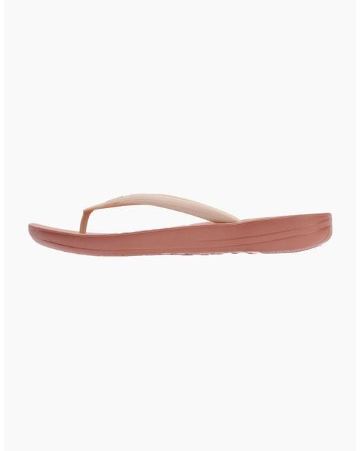 Fitflop Pink Iqushion X Pantone Flip-Flops