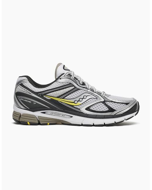 Saucony White Progrid Guide 7 Trainers for men