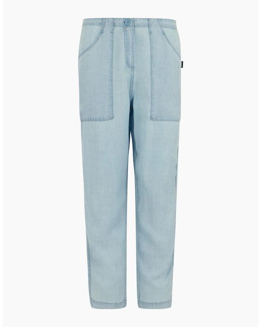 Regatta Blue Ladies Shorebella Capri Trousers