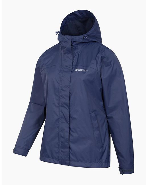 Mountain Warehouse Blue Ladies Torrent Waterproof Jacket