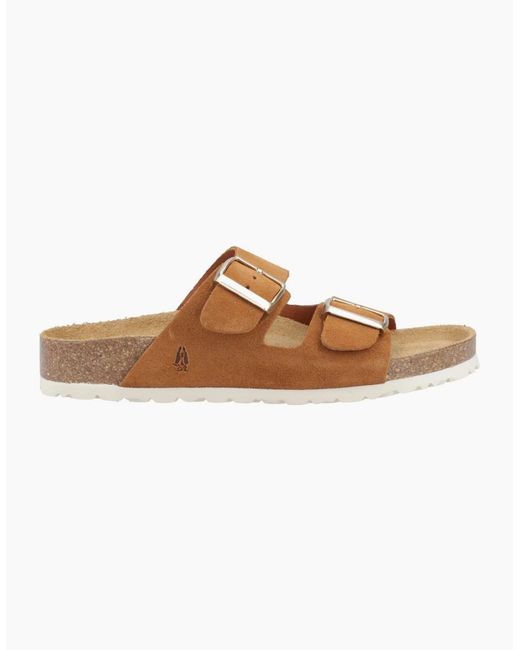 Hush Puppies Brown Brixley Mules