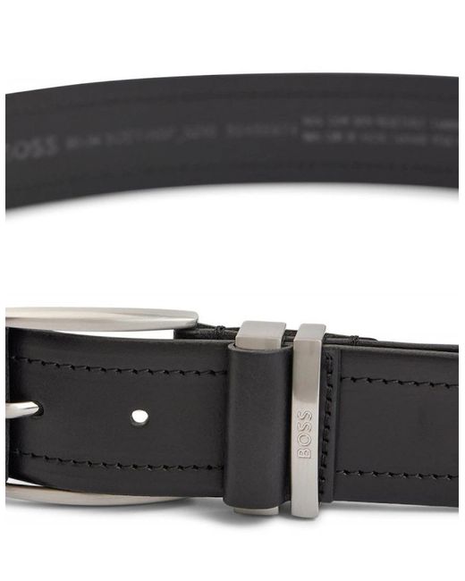 Boss Black Sody Leather Belt for men