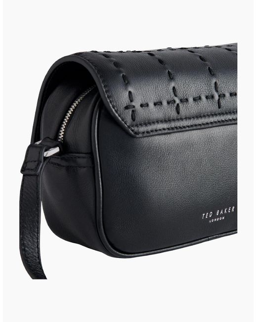 Ted Baker Black Ted Bake Stalina Stitch Detail Camera Bag