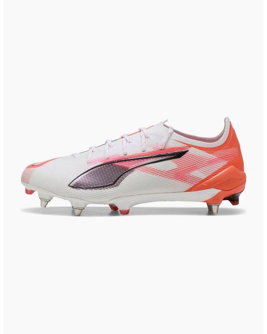 PUMA Pink Ultra 5 Soft Ground Football Rugby Boots for men