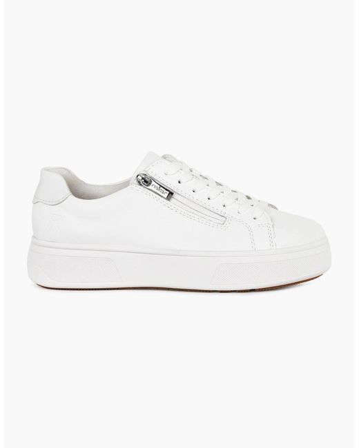 Rieker White Joyful Trainers