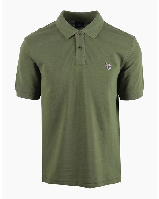 Paul Smith Green Reg Fit Polo for men