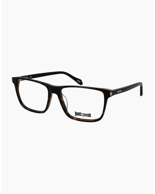 Just Cavalli Black Optical Frame Vjc050 0722 56 for men