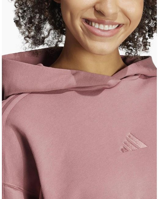 Adidas Pink All Szn E Hoody Hoody
