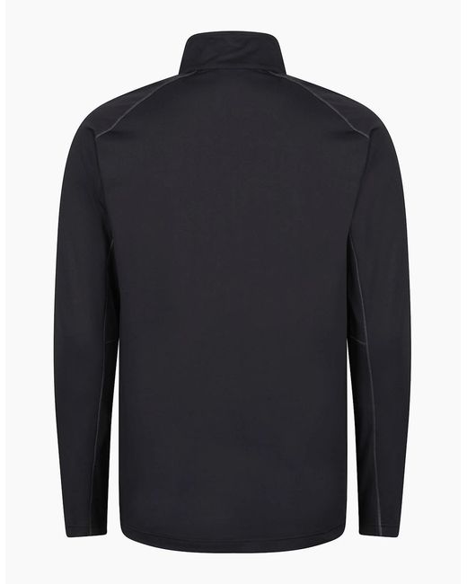 Regatta Blue Professional Core Stretch Half Zip Midlayer for men