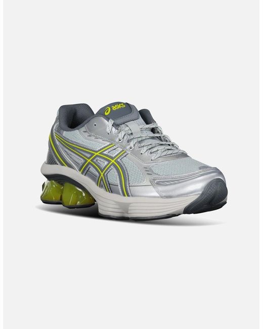 Asics Gray Gel-Kinetic Fluent Trainers Glacier & Steel for men