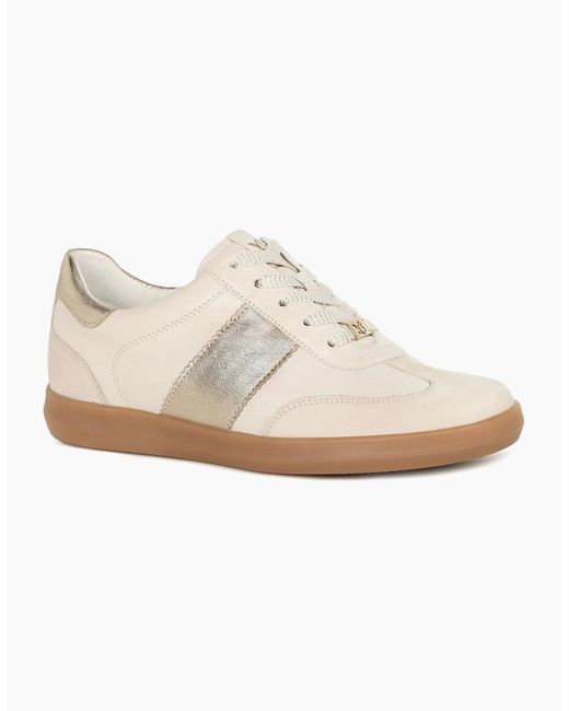 Caprice White Map Trainers