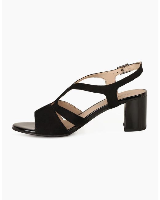 Caprice Black Sail Sandals