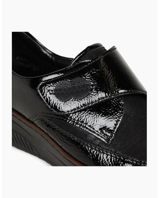 Rieker Black Leaves Shoes
