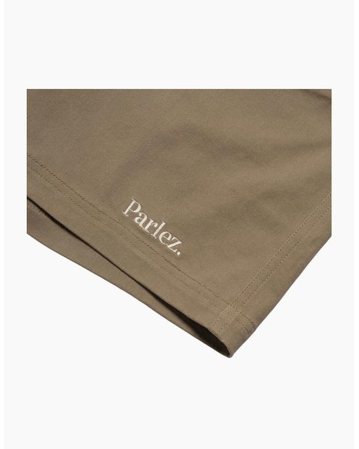 Parlez Green Arc Hops Shorts for men