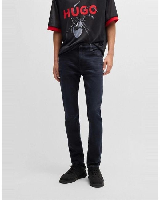 Boss Black Five Pocket Design Slim Jeans for men