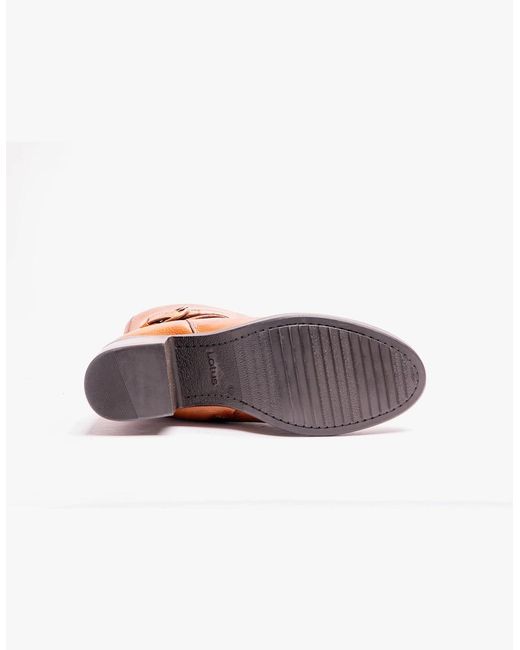 Lotus Brown Osmond Ankle Boots Tan