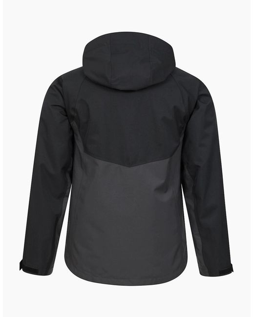 Mountain Warehouse Black Verge Extreme Waterproof Jacket for men