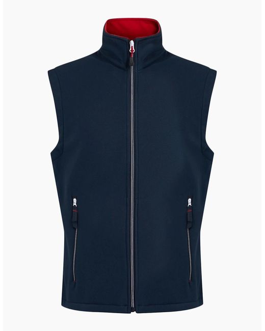 Regatta Blue Professional Softshell 2 Layer Body Warmer for men