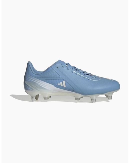 Adidas Blue Adizero Rs15 Pro Soft Ground Rugby Boots for men