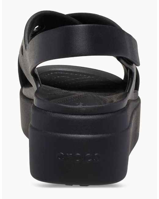 CROCSTM Black Brooklyn 4U Eva Sandals