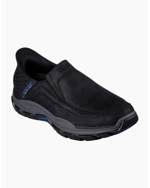 Skechers Blue Slip Ins Respected Elgin 204810 for men