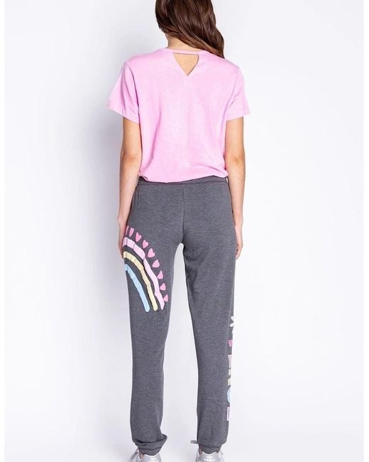Pj Salvage Gray Salvage Cuffed Pant