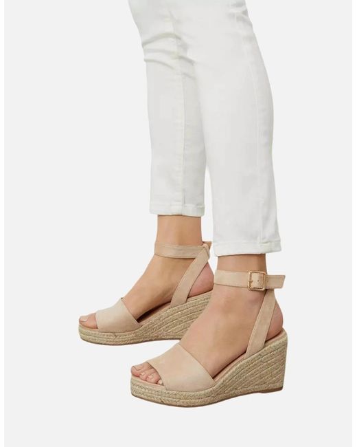 Dorothy Perkins White Ladies Rebekah Peep Toe Wedge