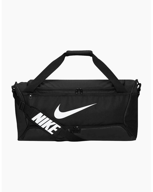 Nike Black Brasilia Swoosh Training 60L Duffle Bag for men