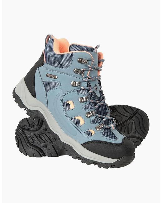 Mountain Warehouse Blue Ladies Adventurer Waterproof Walking Boots