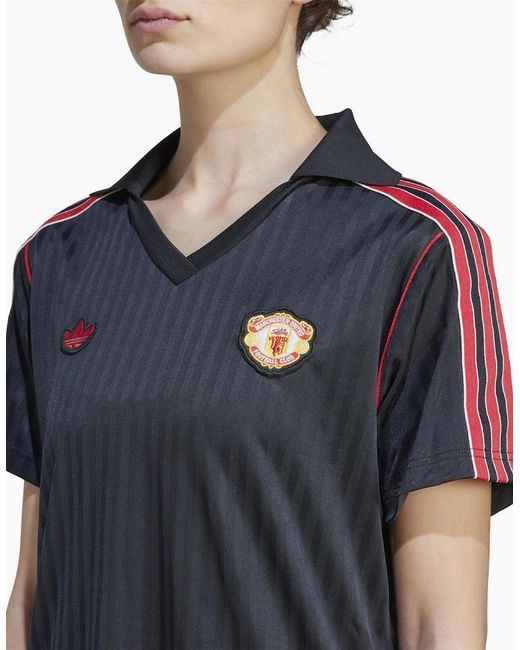 Adidas Black Mufc Icon Dress