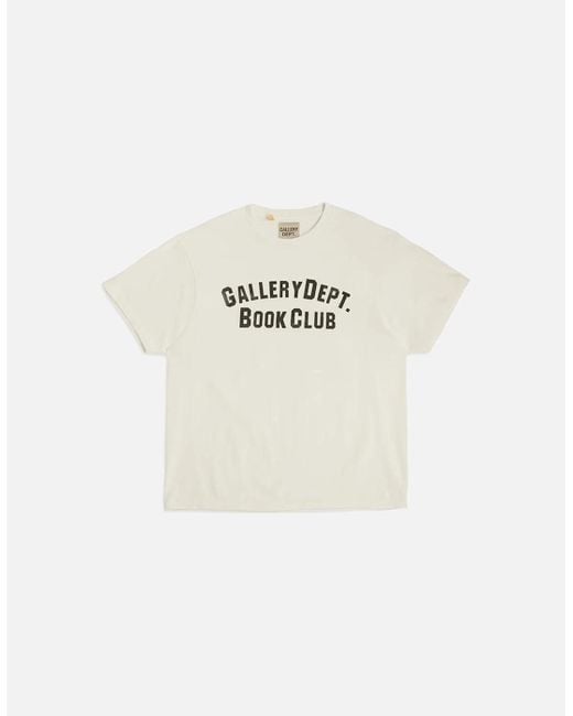 GALLERY DEPT. White Book Club T-Shirt for men