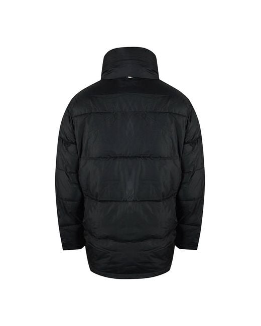 Aquascutum Black Active Puffer Jacket for men