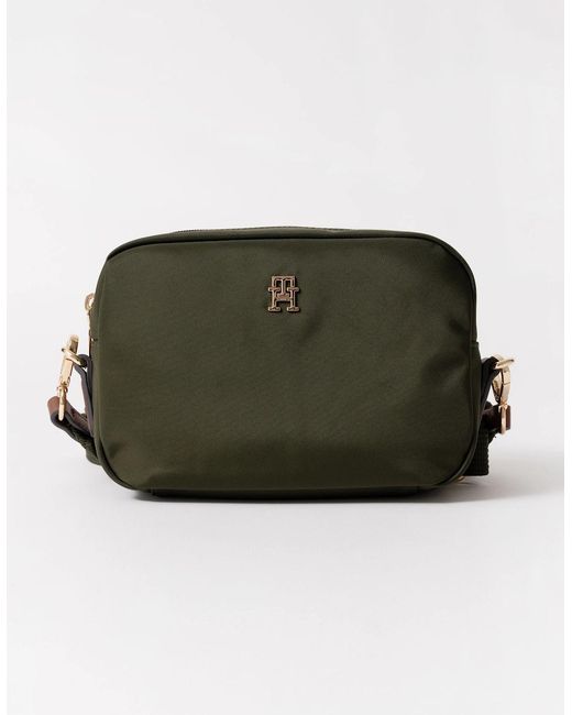 Tommy Hilfiger Green Popette Camera Bag