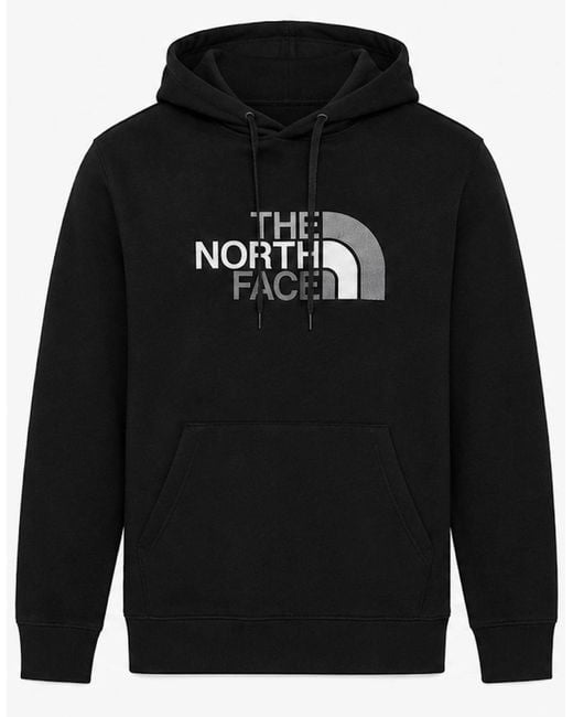 The North Face Black Drew Peak Pullover Hoodie for men